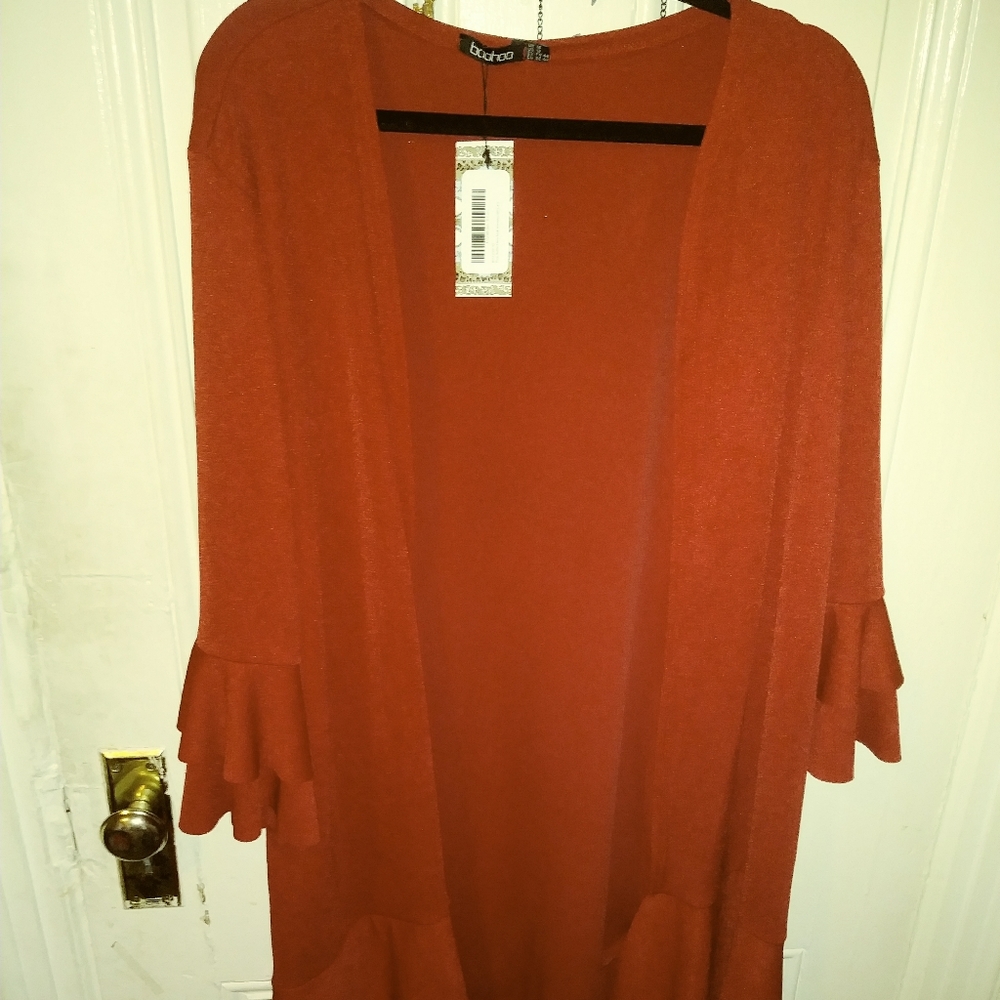 Flouncy cardigan